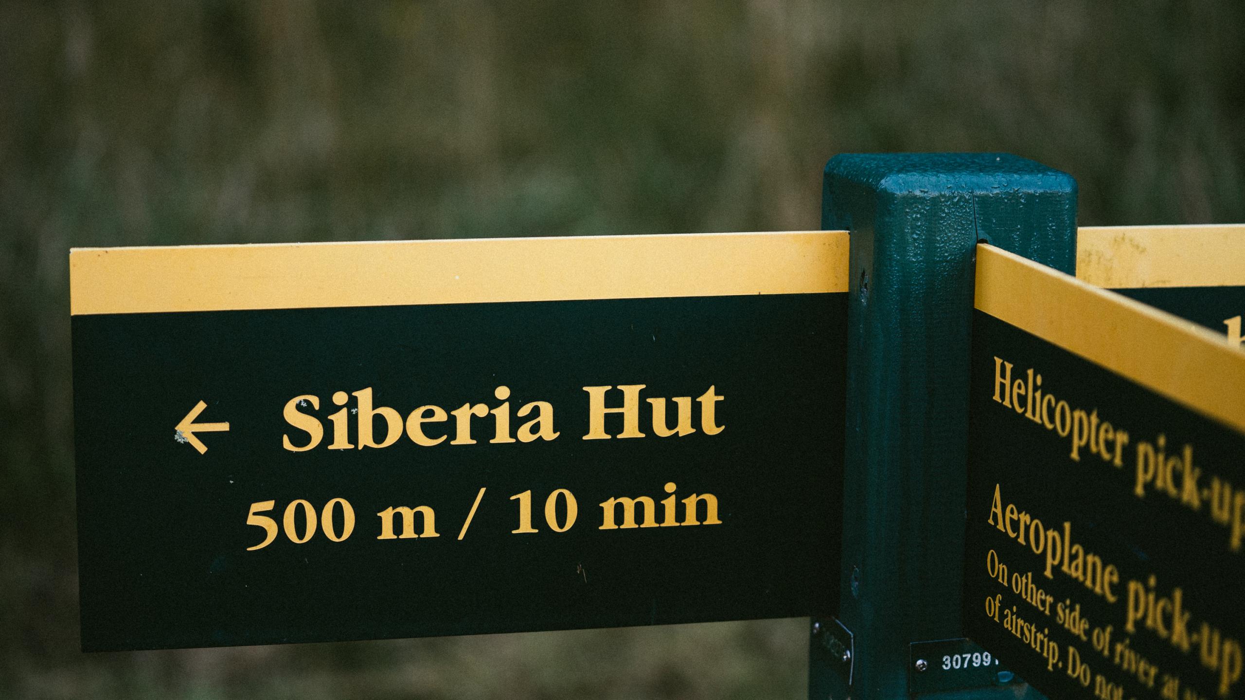 Wanaka NZ Mountain Biker Siberia Valley sign CallumWood