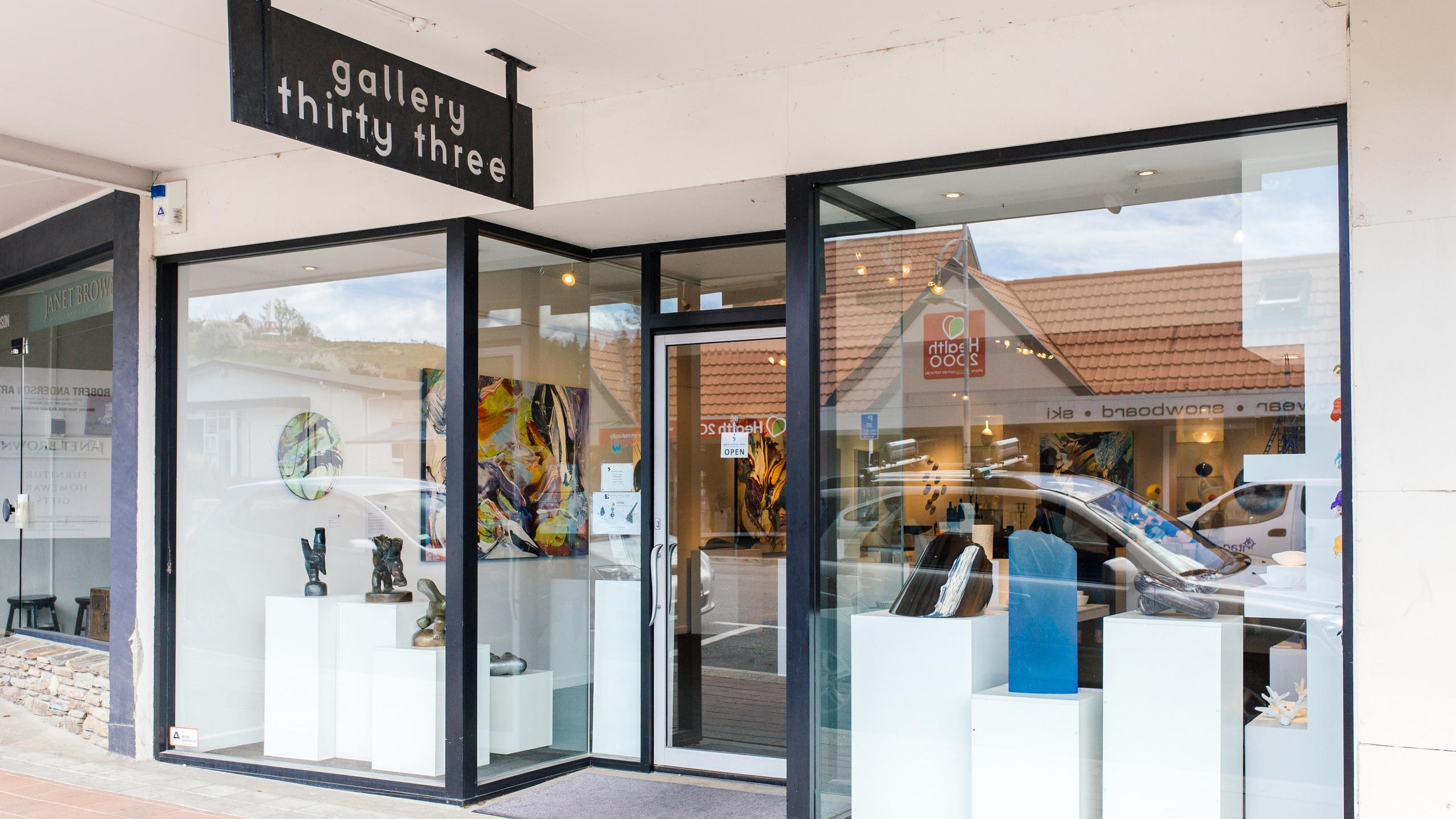 Entrance to gallery33
