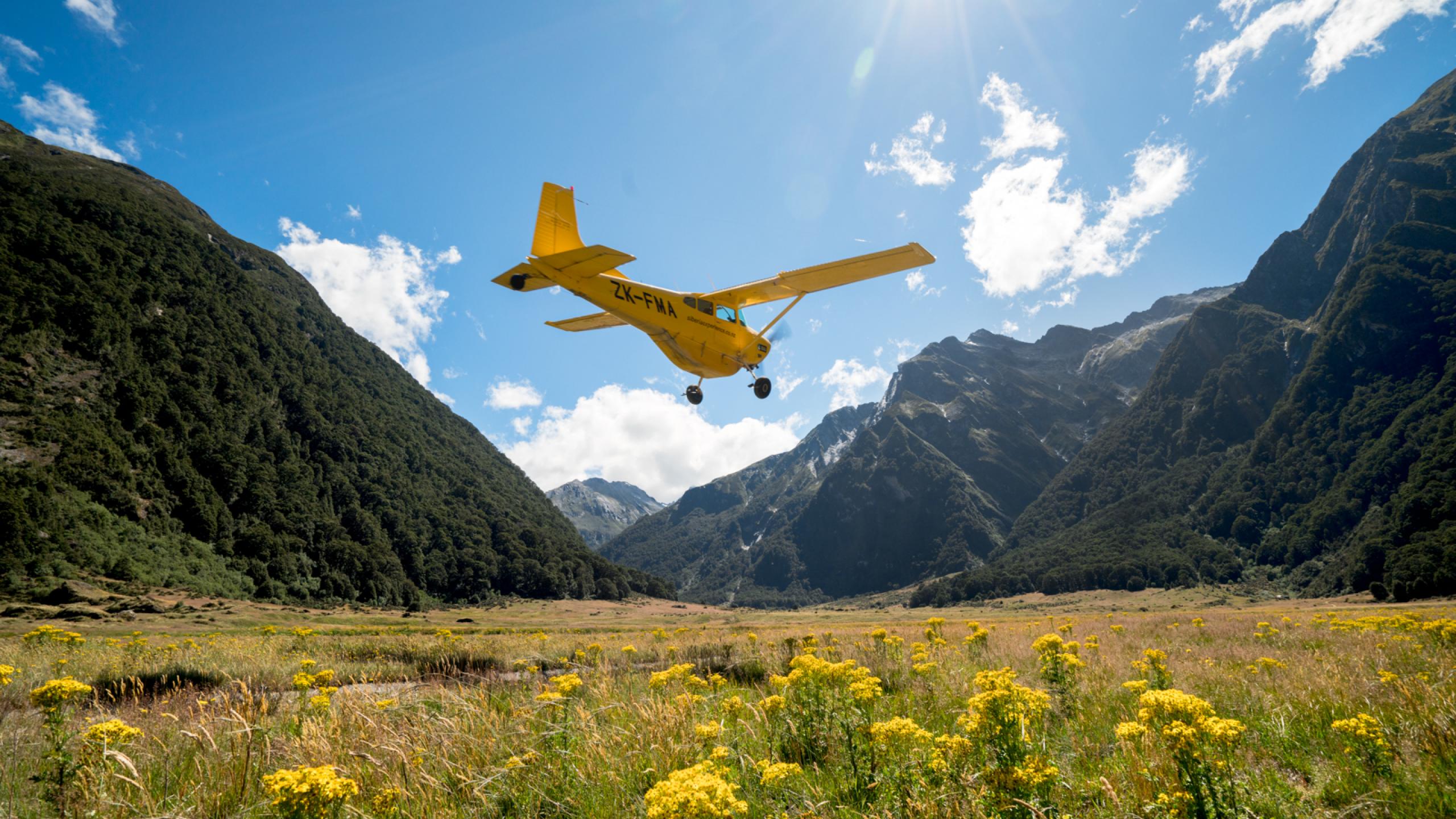 Siberia Valley Yellow Plane EJ