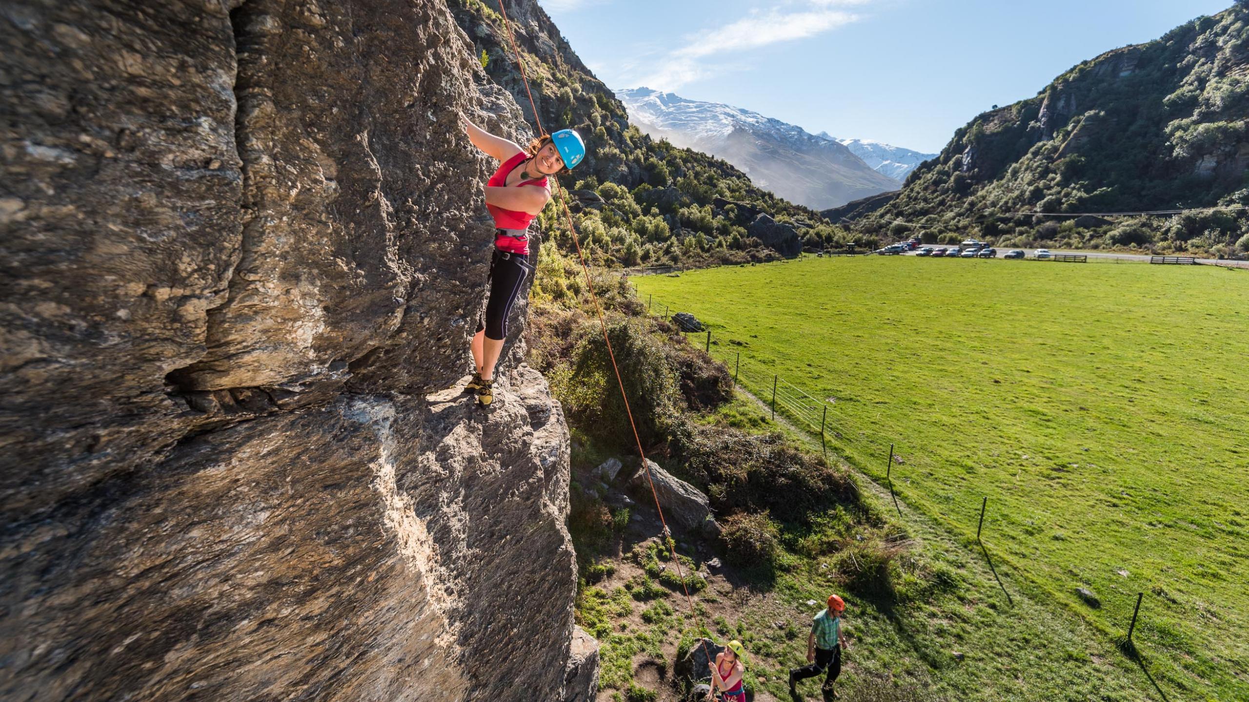 basecamp adventures introduction rock climbing