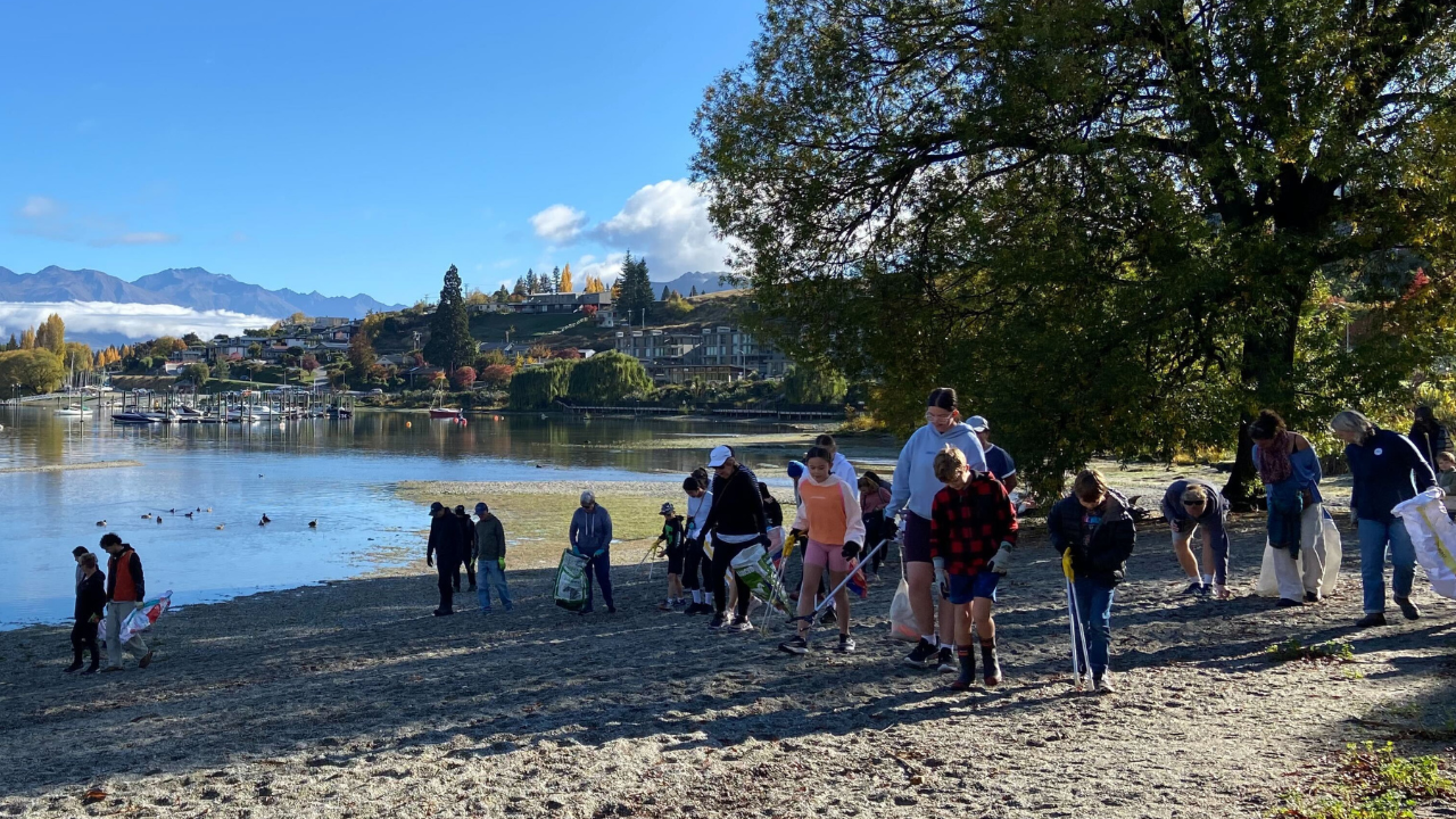 Beach Clean up Wanaka Lakefront v3