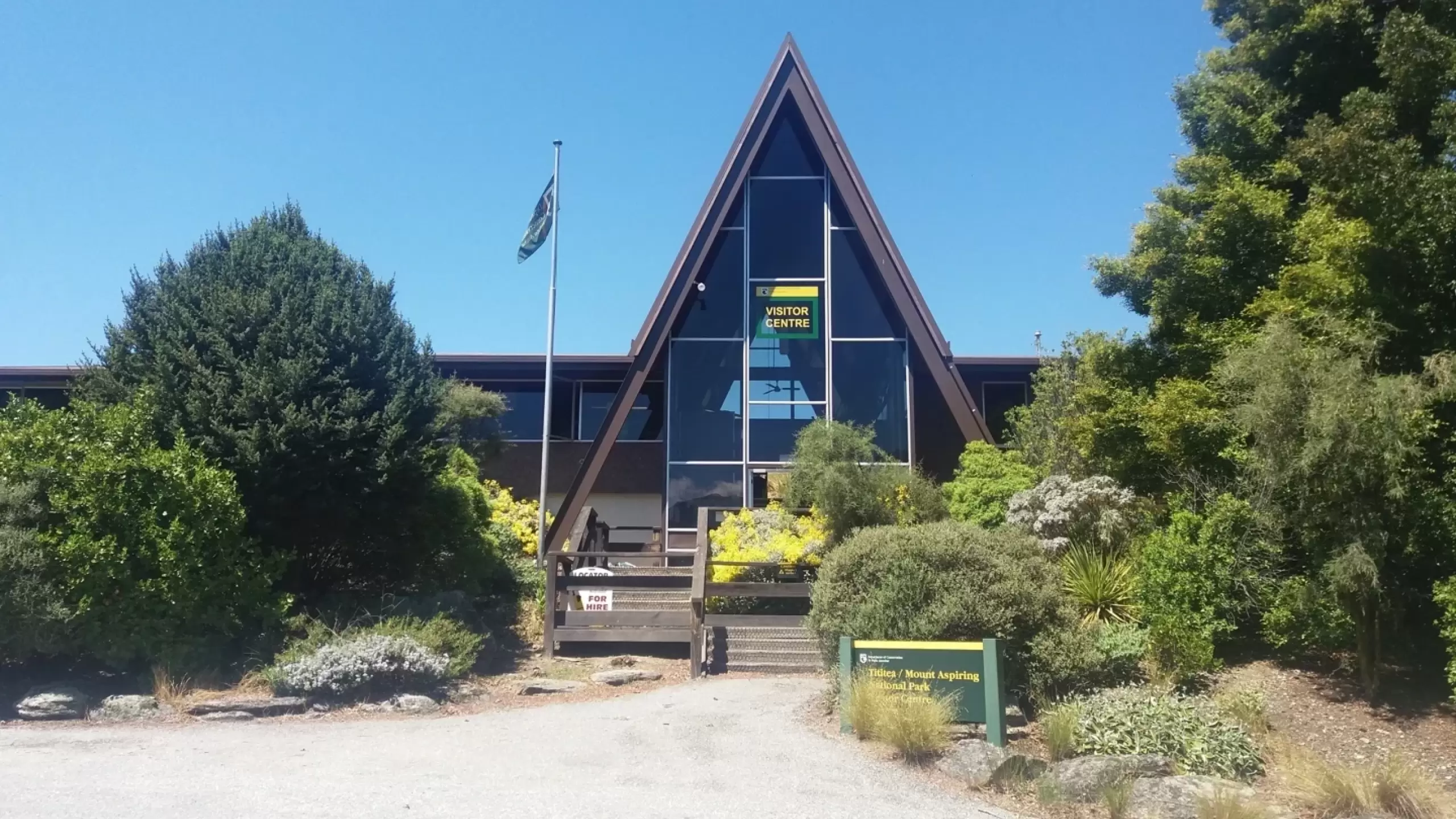 Visitor Centre outside